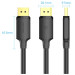 Vention Кабель мультимедійний DisplayPort to DisplayPort 3.0m V1.2 4K 60Hz 3D Dolby 7.1 Vention (HAKBI)