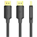Vention Кабель мультимедійний DisplayPort to DisplayPort 3.0m V1.2 4K 60Hz 3D Dolby 7.1 Vention (HAKBI)