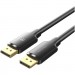 Vention Кабель мультимедійний DisplayPort to DisplayPort 5.0m V1.2 4K 60Hz 3D Dolby 7.1 Vention (HAKBJ)
