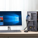 Vention Кабель мультимедійний DVI to DVI 24+1pin 8.0m 2K 60Hz ferrite Vention (EAEBK)