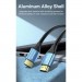 Vention Кабель мультимедійний HDMI to HDMI 5.0m V2.0 4K 60Hz Aluminum Alloy Blue Vention (ALHSJ)