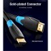 Vention Кабель мультимедійний HDMI to HDMI 8.0m V2.0 4K 60Hz PVC Vention (AACBK)
