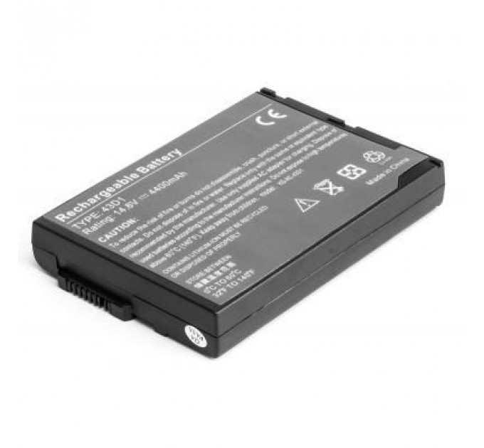 Акумулятор до ноутбука ACER BTP-43D1 (BTP-43D1 AC-43D1-8) 14.8V 4400mAh PowerPlant (NB00000165)