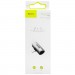 Baseus Перехідник L46 Lightning (1 Male / 2 Female) (CAL46-S1) Black-Silver Baseus (CAL46-S1)