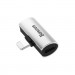 Baseus Перехідник L46 Lightning (1 Male / 2 Female) (CAL46-S1) Black-Silver Baseus (CAL46-S1)