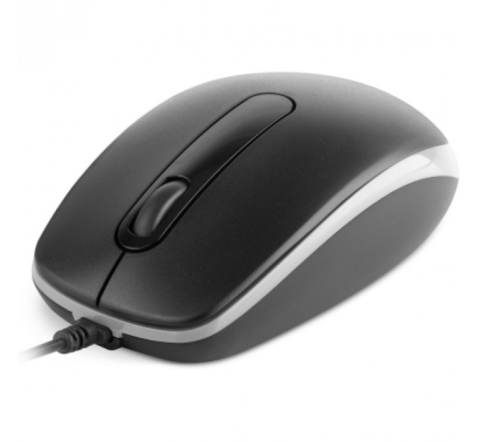 Мишка REAL-EL RM-217 USB Black/Gray (EL123200038)