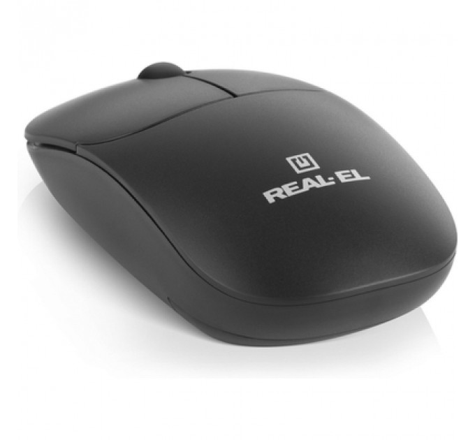 Мишка REAL-EL RM-311W Wireless Black (EL123200041)