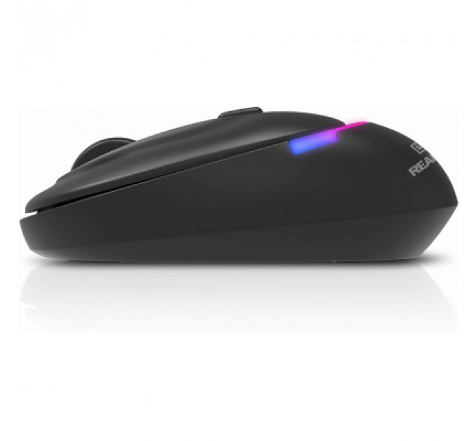 Мишка REAL-EL RM-440W Wireless/Bluetooth Black (EL123200045)