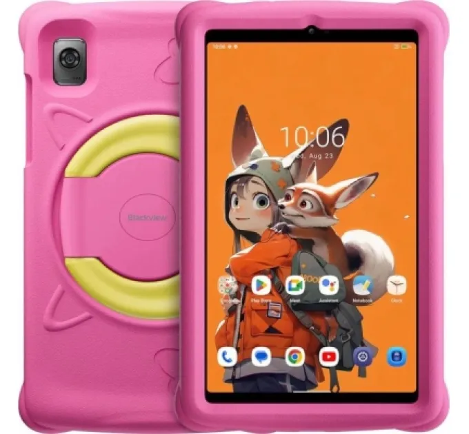 Планшет Blackview Tab 60 Kids 8.68" WXGA 4GB/128GB / Dual SIM / Pink (6931548314936)
