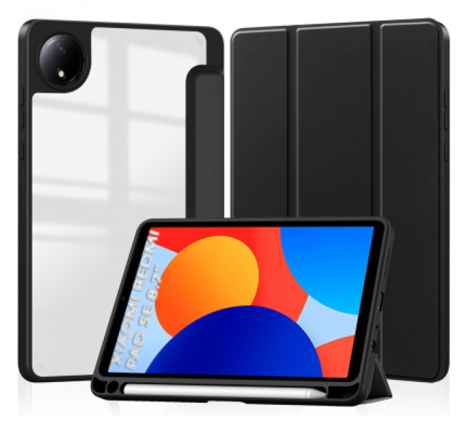 Чохол до планшета BeCover Soft Edge TPU Xiaomi Redmi Pad SE 8.7" Black (712564)