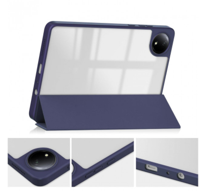 Чохол до планшета BeCover Soft Edge TPU Xiaomi Redmi Pad SE 8.7" Blue Marble (712572)
