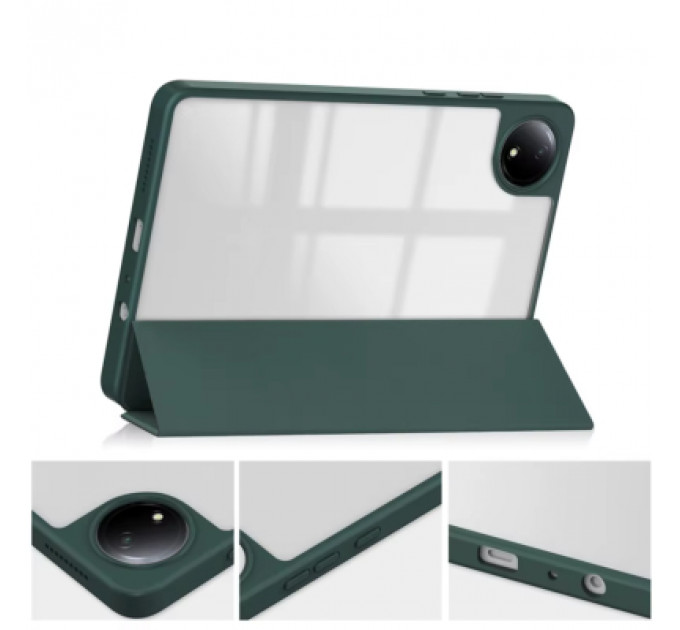 Чохол до планшета BeCover Soft Edge TPU Xiaomi Redmi Pad SE 8.7" Dark Green (712566)