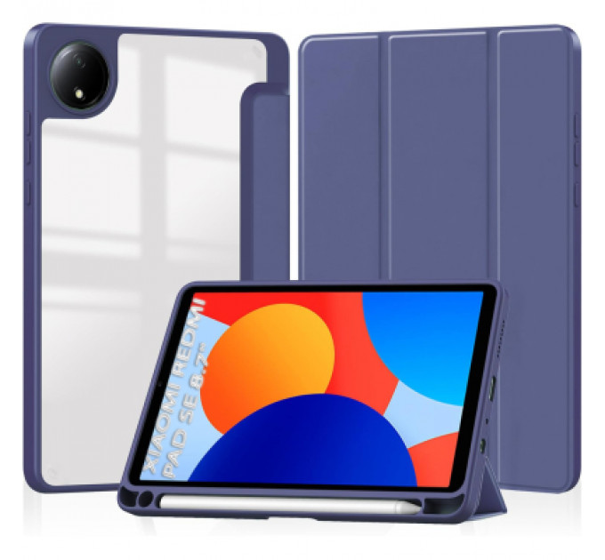 Чохол до планшета BeCover Soft Edge TPU Xiaomi Redmi Pad SE 8.7" Deep Blue (712565)