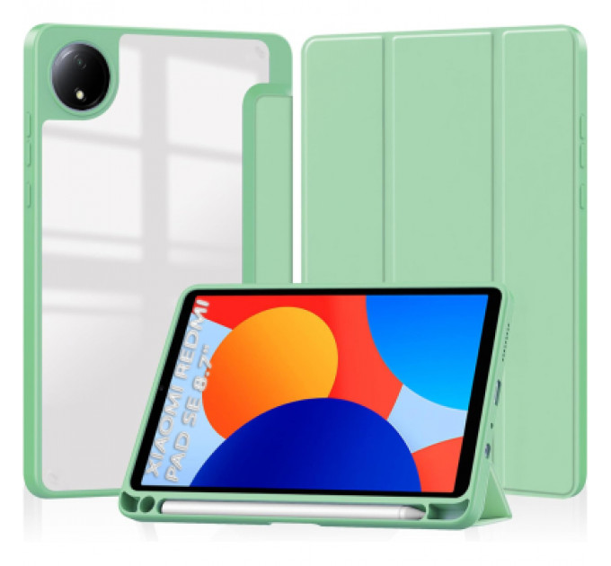 Чохол до планшета BeCover Soft Edge TPU Xiaomi Redmi Pad SE 8.7" Green (712567)