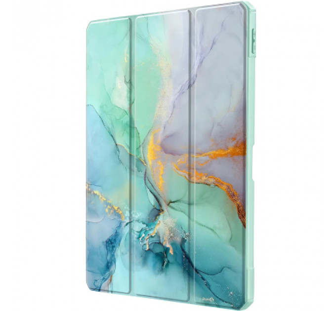 Чохол до планшета BeCover Soft Edge TPU Xiaomi Redmi Pad SE 8.7" Green Marble (712574)