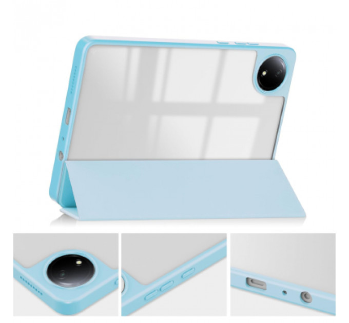 Чохол до планшета BeCover Soft Edge TPU Xiaomi Redmi Pad SE 8.7" Light Blue (712569)