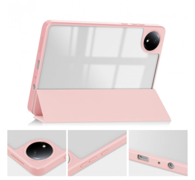 Чохол до планшета BeCover Soft Edge TPU Xiaomi Redmi Pad SE 8.7" Pink (712570)