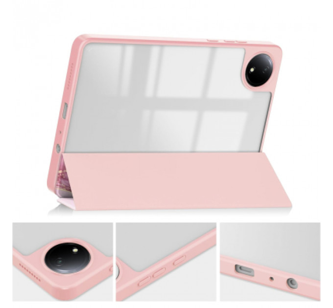 Чохол до планшета BeCover Soft Edge TPU Xiaomi Redmi Pad SE 8.7" Pink Marble (712576)