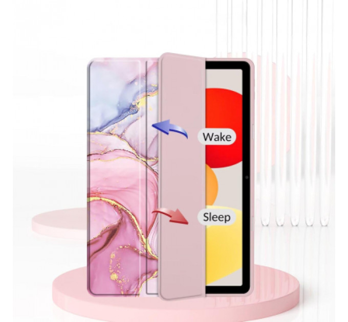Чохол до планшета BeCover Soft Edge TPU Xiaomi Redmi Pad SE 8.7" Pink Marble (712576)