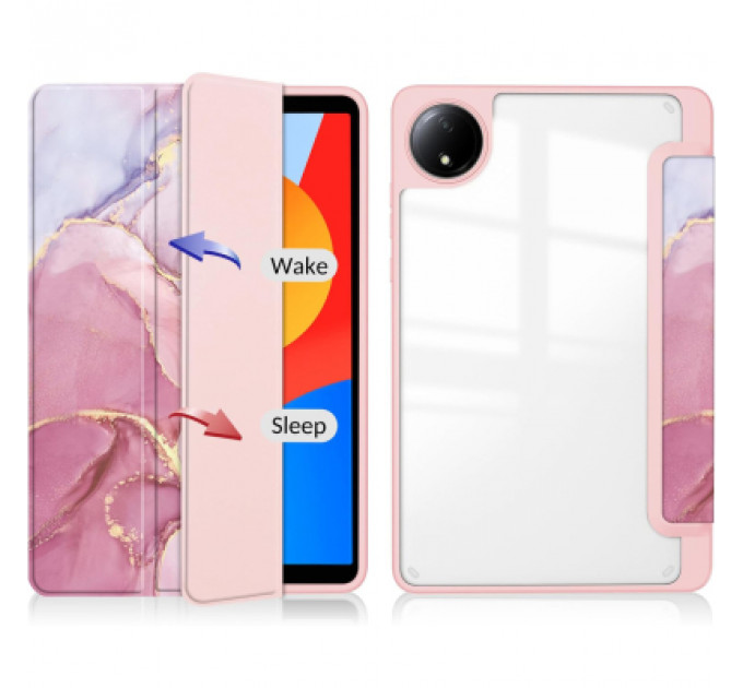 Чохол до планшета BeCover Soft Edge TPU Xiaomi Redmi Pad SE 8.7" Pink Marble (712576)
