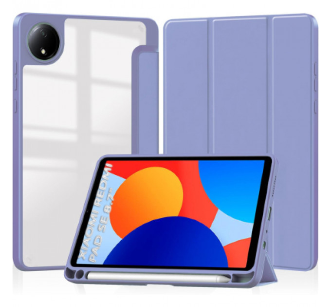 Чохол до планшета BeCover Soft Edge TPU Xiaomi Redmi Pad SE 8.7" Purple (712571)