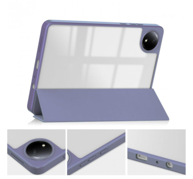 Чохол до планшета BeCover Soft Edge TPU Xiaomi Redmi Pad SE 8.7" Purple (712571)