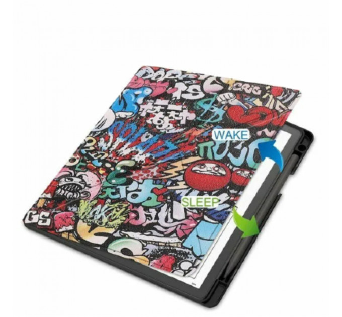 Чохол до електронної книги BeCover Ultra Slim Origami Amazon Kindle Scribe 10.2" Graffiti (712582)