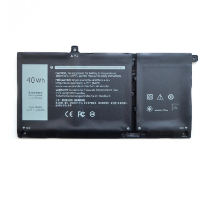 Акумулятор до ноутбука Dell Latitude 3410 JK6Y6, 3500mAh (40Wh), 3cell, 11.4V, Li-ion AlSoft (A47991)
