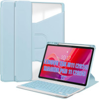 Чохол до планшета BeCover 360° Rotatable + Keyboard Lenovo Tab M11 (2024) TB-TB330FU/Xiaoxin Pad 11 (2024) 11" Light Blue (712410)