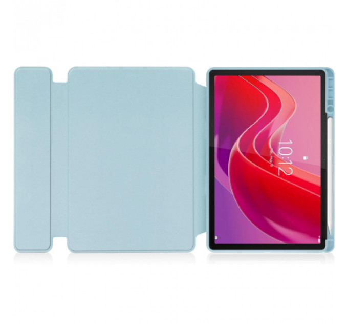 Чохол до планшета BeCover 360° Rotatable + Keyboard Lenovo Tab M11 (2024) TB-TB330FU/Xiaoxin Pad 11 (2024) 11" Light Blue (712410)