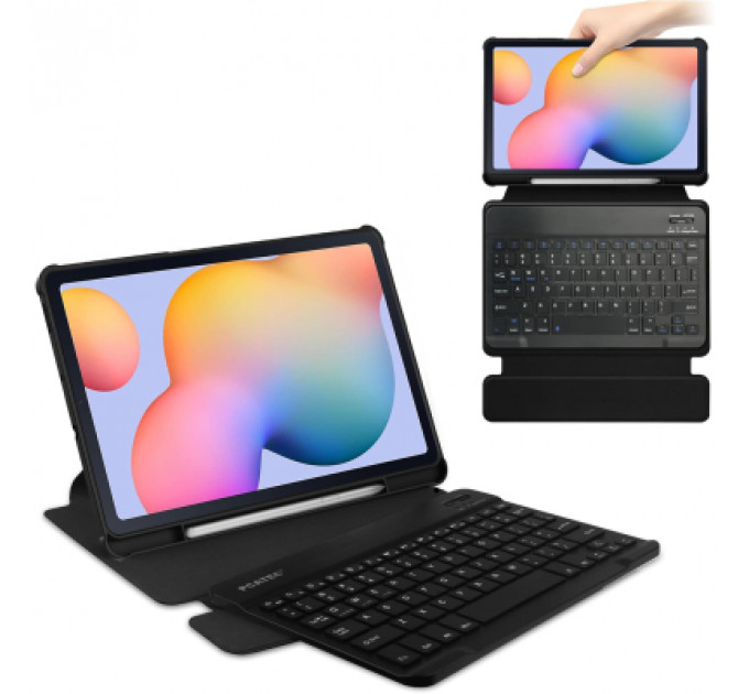 Чохол до планшета BeCover 360° Rotatable + Keyboard Samsung Tab S6 Lite (2024) 10.4" P620/P625/P627 Black (712587)