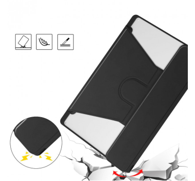 Чохол до планшета BeCover 360° Rotatable + Keyboard Samsung Tab S6 Lite (2024) 10.4" P620/P625/P627 Black (712587)