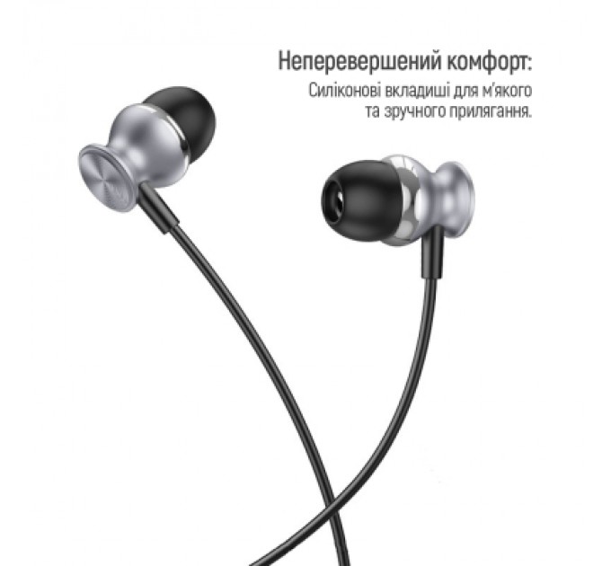 ColorWay Навушники ColorWay 3.5 mm Wired Earphone UrbanBeat Black (CW-WD03BK)