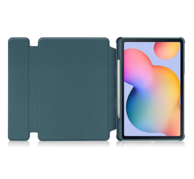 Чохол до планшета BeCover 360° Rotatable + Keyboard Samsung Tab S6 Lite 10.4 P610/P613/P615/P619 Dark Green (712406)