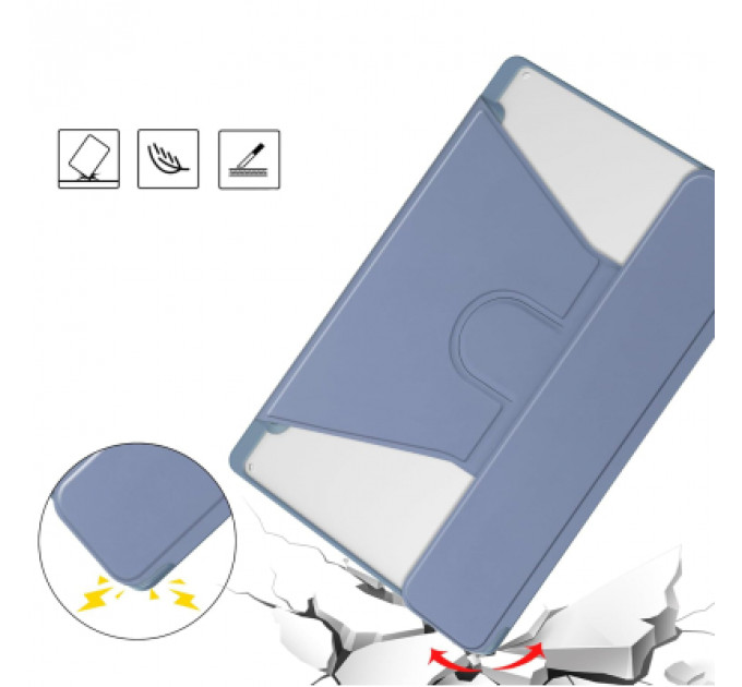 Чохол до планшета BeCover 360° Rotatable + Keyboard Samsung Tab S6 Lite 10.4 P610/P613/P615/P619 Purple (712409)