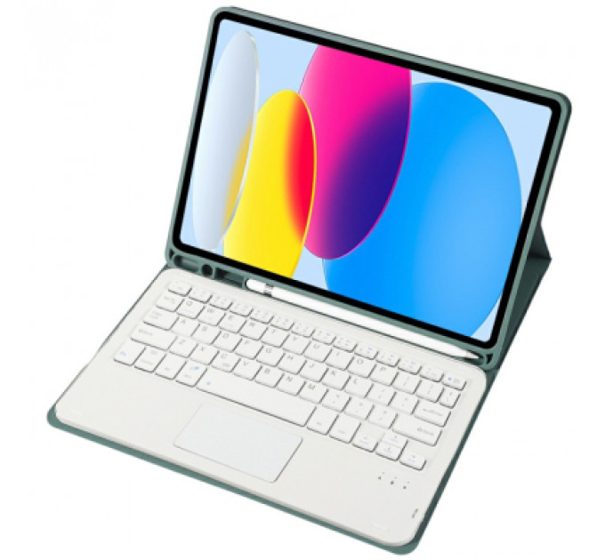 Чохол до планшета BeCover Keyboard+TouchPad Apple iPad 10.9" 2022 Dark Green (712377)
