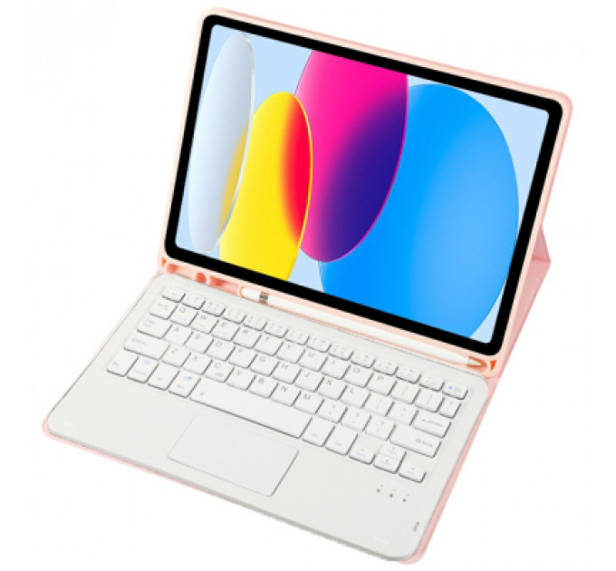 Чохол до планшета BeCover Keyboard+TouchPad Apple iPad 10.9" 2022 Pink (712379)