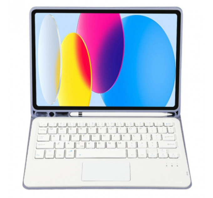 Чохол до планшета BeCover Keyboard+TouchPad Apple iPad 10.9" 2022 Purple (712380)