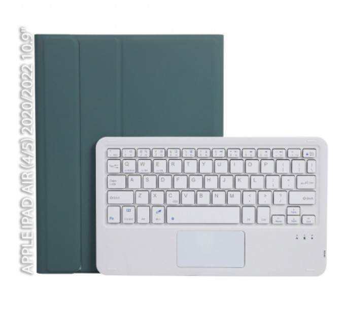 Чохол до планшета BeCover Keyboard+TouchPad Apple iPad Air (4/5) 2020/2022 10.9" Dark Green (712371)