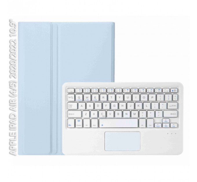 Чохол до планшета BeCover Keyboard+TouchPad Apple iPad Air (4/5) 2020/2022 10.9" Light Blue (712372)