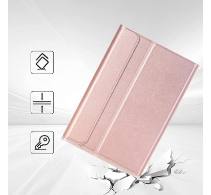Чохол до планшета BeCover Keyboard+TouchPad Apple iPad Air (4/5) 2020/2022 10.9" Pink (712373)