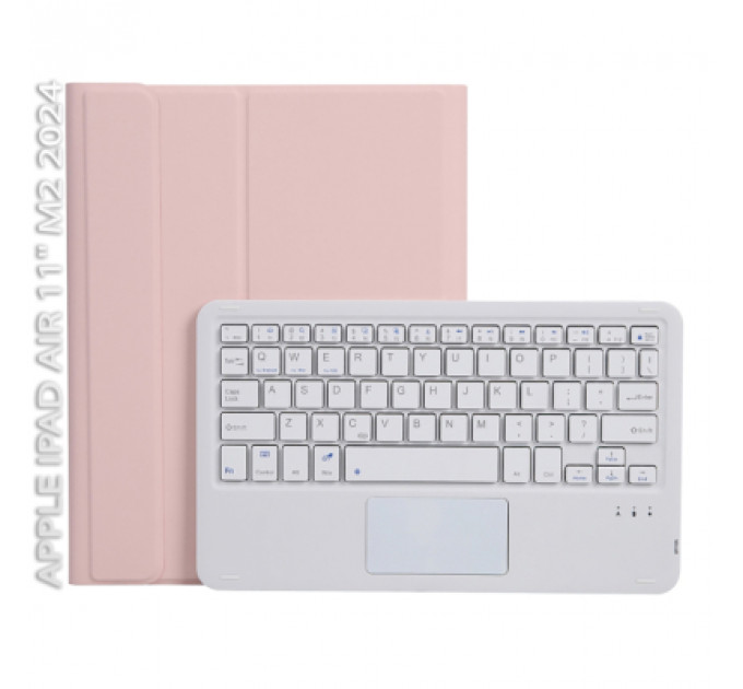 Чохол до планшета BeCover Keyboard+TouchPad Apple iPad Air 11" M2 2024 Pink (712599)