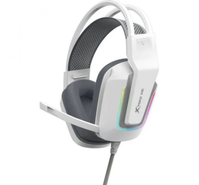 Навушники Xtrike ME GH-712 RGB White (GH-712WH)