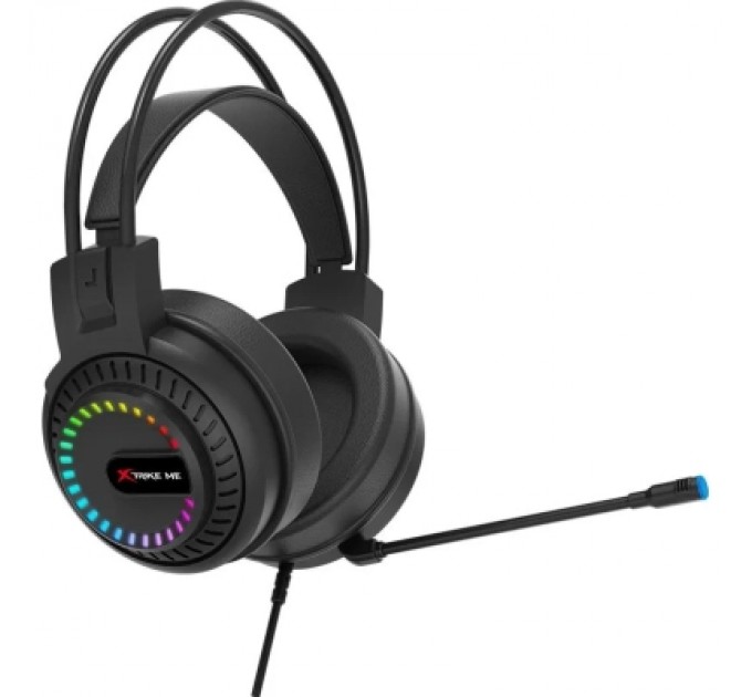 Навушники Xtrike ME HP-318 RGB Black (HP-318)