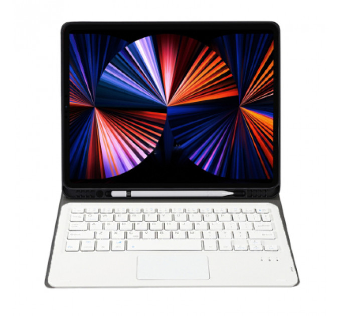 Чохол до планшета BeCover Keyboard+TouchPad Apple iPad Pro 12.9 2018/2021/2022 Deep Blue (712382)