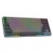GamePro Клавіатура GamePro MK230R Red Swich Low Profile RGB Wireless/Bluetooth/USB Dark Gray (MK230R)