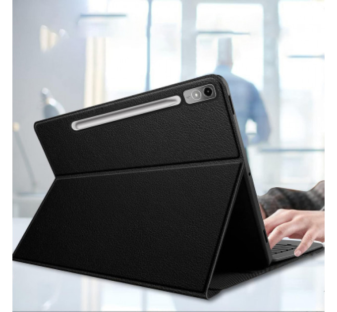Чохол до планшета BeCover Keyboard+TouchPad Lenovo Tab P12 TB-370FU 12.7" Black (712393)