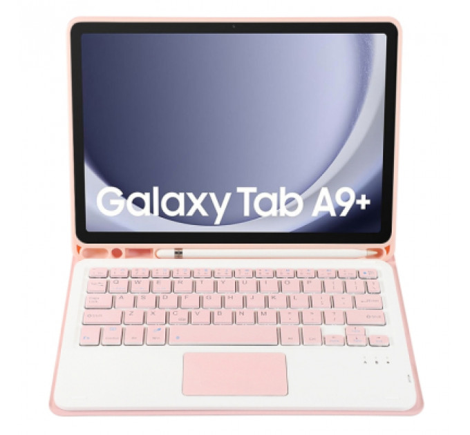 Чохол до планшета BeCover Keyboard+TouchPad Samsung Tab A9 Plus SM-X210/SM-X215/SM-X216 11.0" Pink (712415)