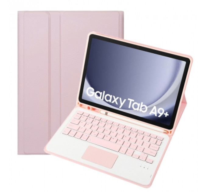 Чохол до планшета BeCover Keyboard+TouchPad Samsung Tab A9 Plus SM-X210/SM-X215/SM-X216 11.0" Pink (712415)