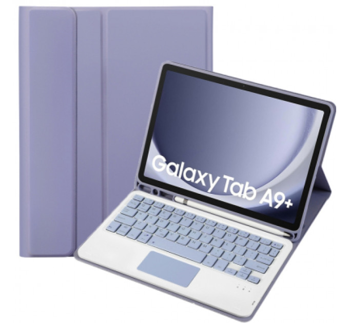 Чохол до планшета BeCover Keyboard+TouchPad Samsung Tab A9 Plus SM-X210/SM-X215/SM-X216 11.0" Purple (712416)